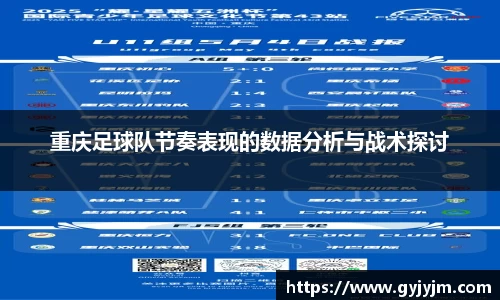 重庆足球队节奏表现的数据分析与战术探讨